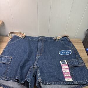 NWT LEE RIDERS 90’s Misses Jean Shorts With Belt New LL
